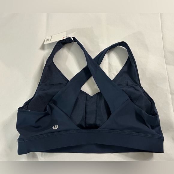 lululemon athletica True Navy Envital Medium Support Bra-B/C - Picture 4 of 5